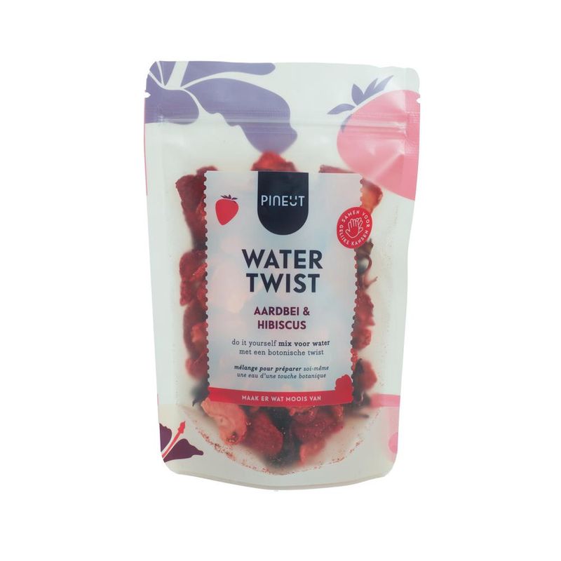 Watertwist Pouchbag Aardbei Hibiscus BIO