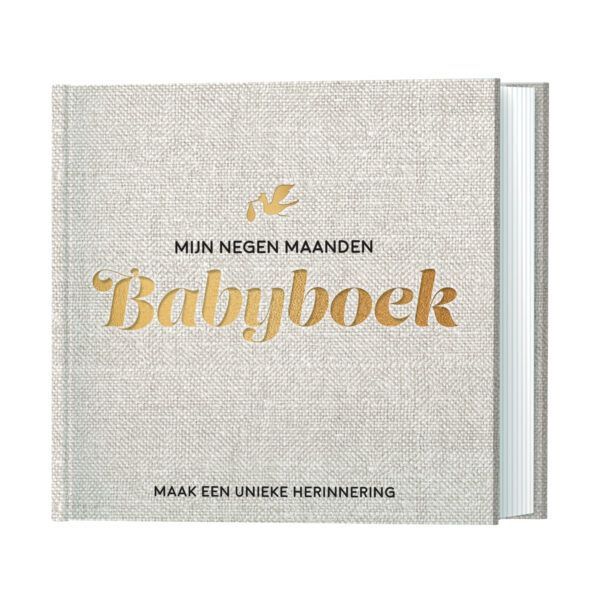 Mijn negen maanden babyboek - Maak een unieke herinnering