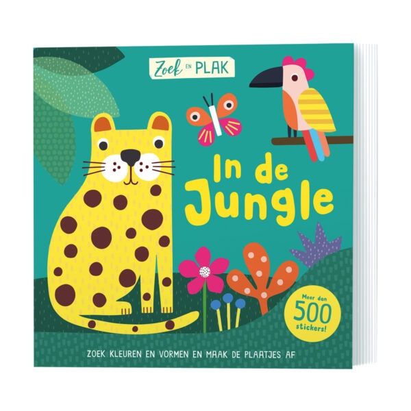zoek en plak in de jungle