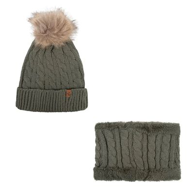 Baby Dutch - Wintermuts Set Green