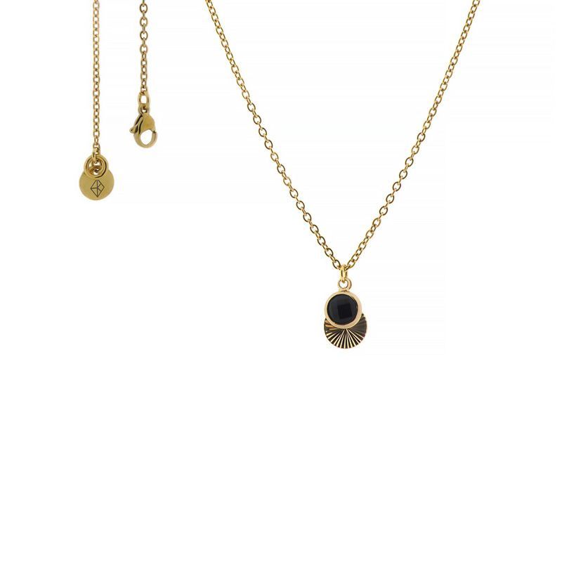 Ketting #13-zwart-disc