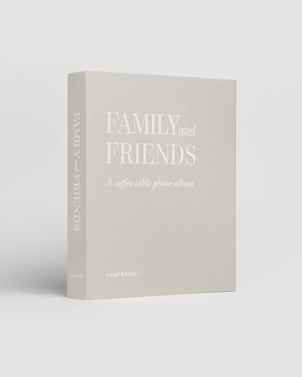 Printworks Photo Album - Family and Friends Grijs