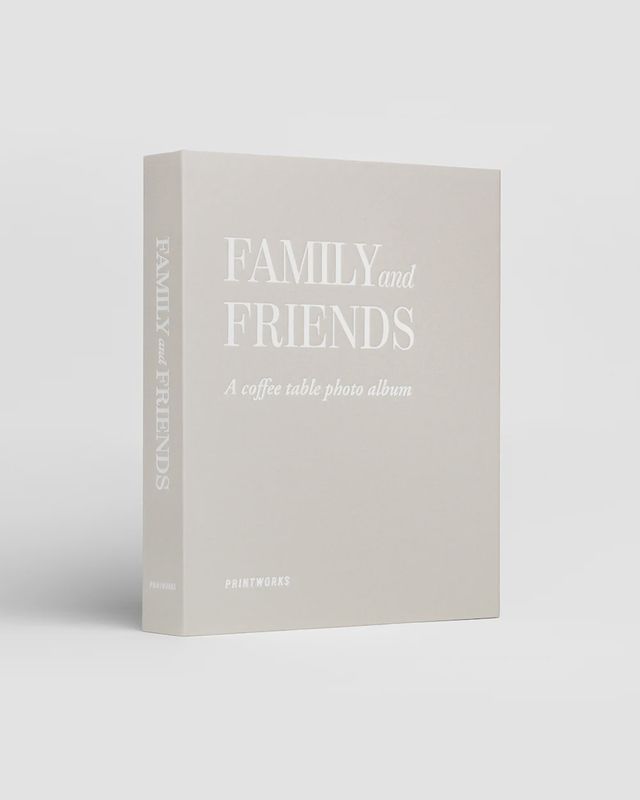 Printworks Photo Album - Family and Friends Grijs