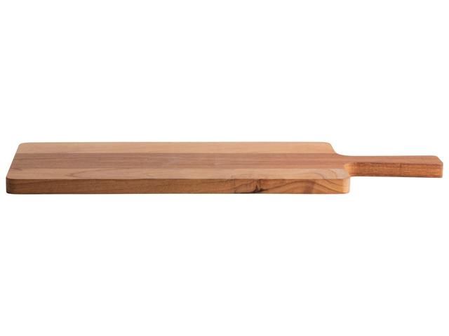 Gusta serveerplank rubberhout 42 x 15 cm