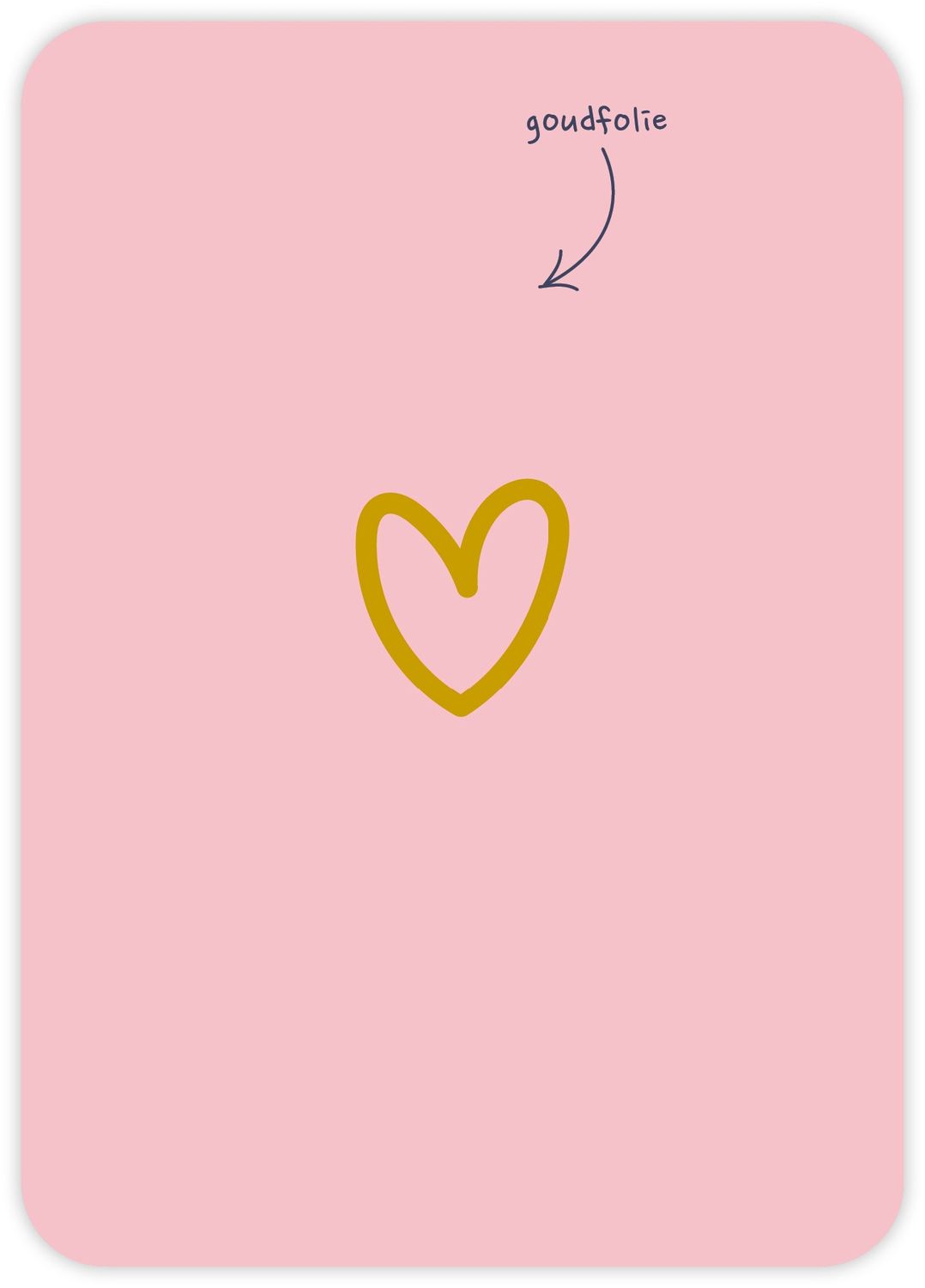 Roze hart