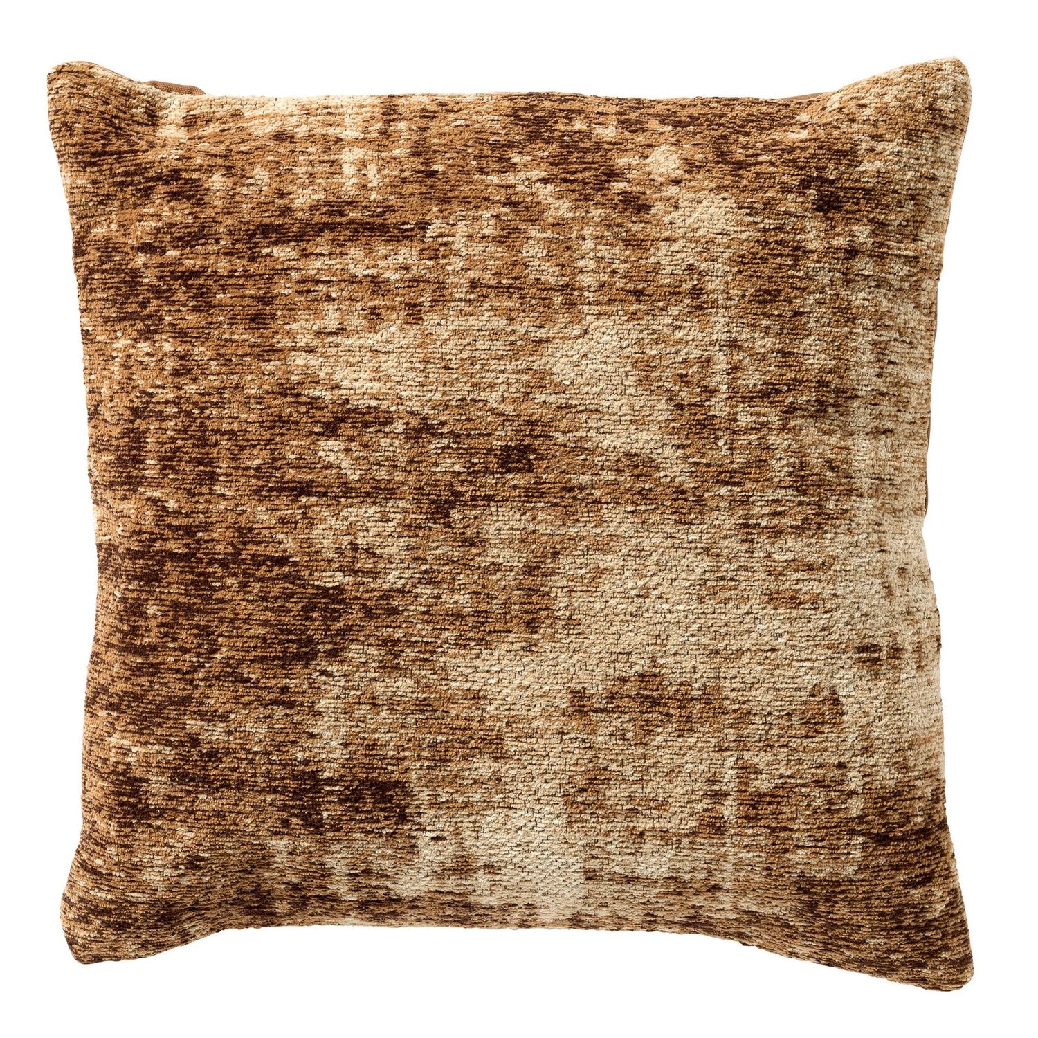 LORY - Sierkussen 45x45 cm - vintage look - Tobacco Brow