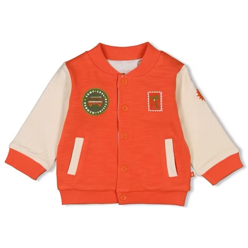 Feetje - Omkeerbaar bomberjack - Camp Cool Oranje