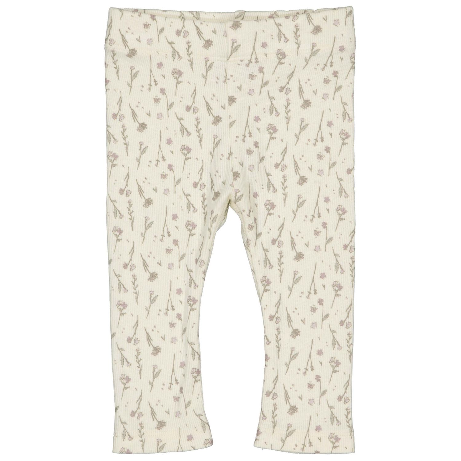 Kristie pants AOP white flower