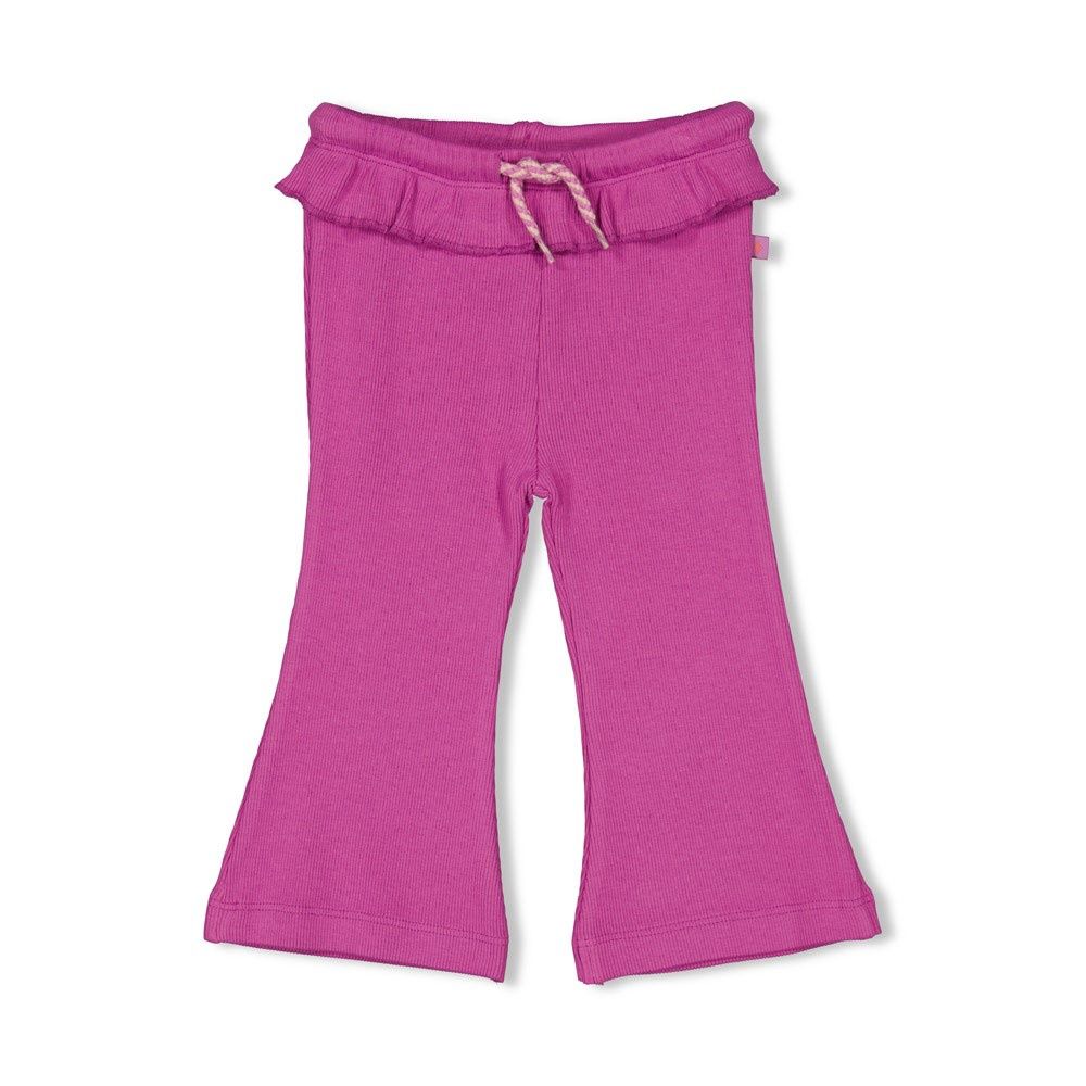 Flare broek rib - Picknick Perfect