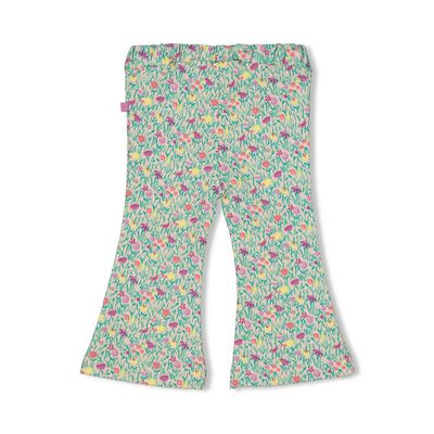 Flare broek AOP - Picknick Perfect