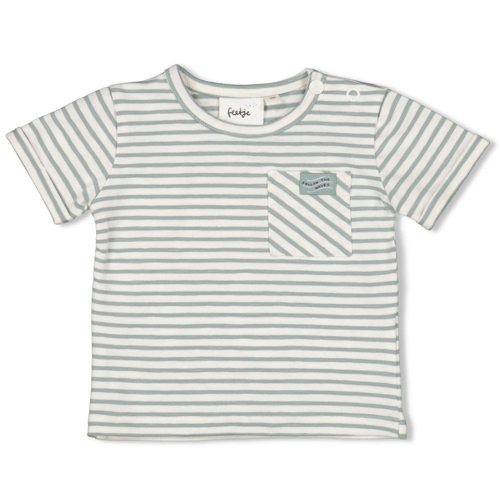 T-shirt streep - Turtelly Cool