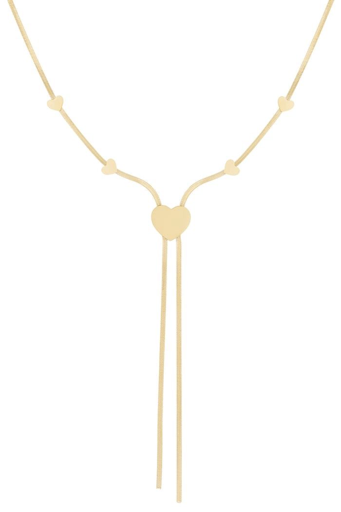 Heartstrings necklace - Gold color