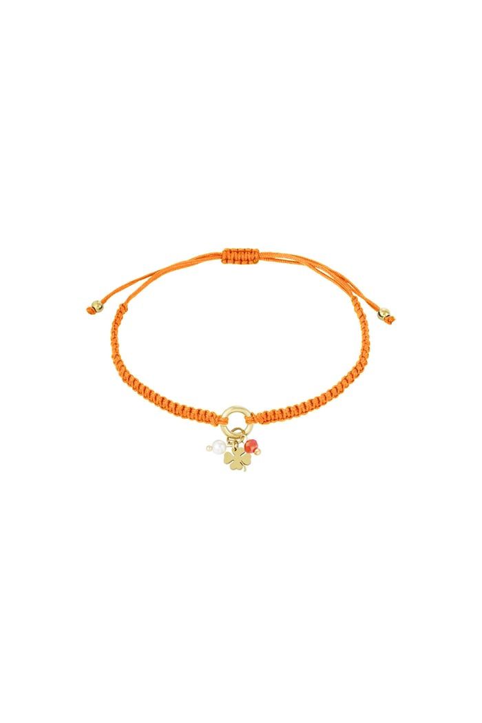 Bracelet lucky fortune - Orange