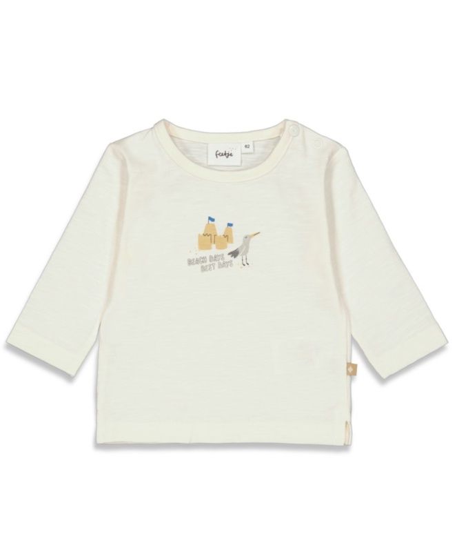 Feetje - Longsleeve - beach days offwhite