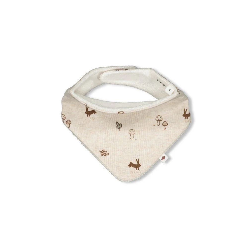 Feetje - Sjaal AOP - Little Forest Friends offwhite melange