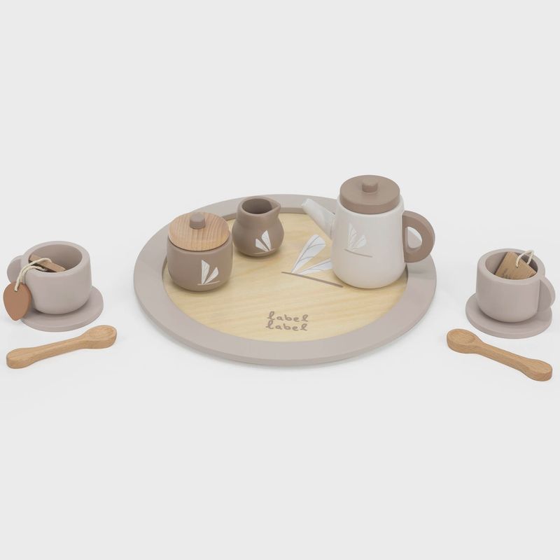 Label Label - Tea Set - Nougat