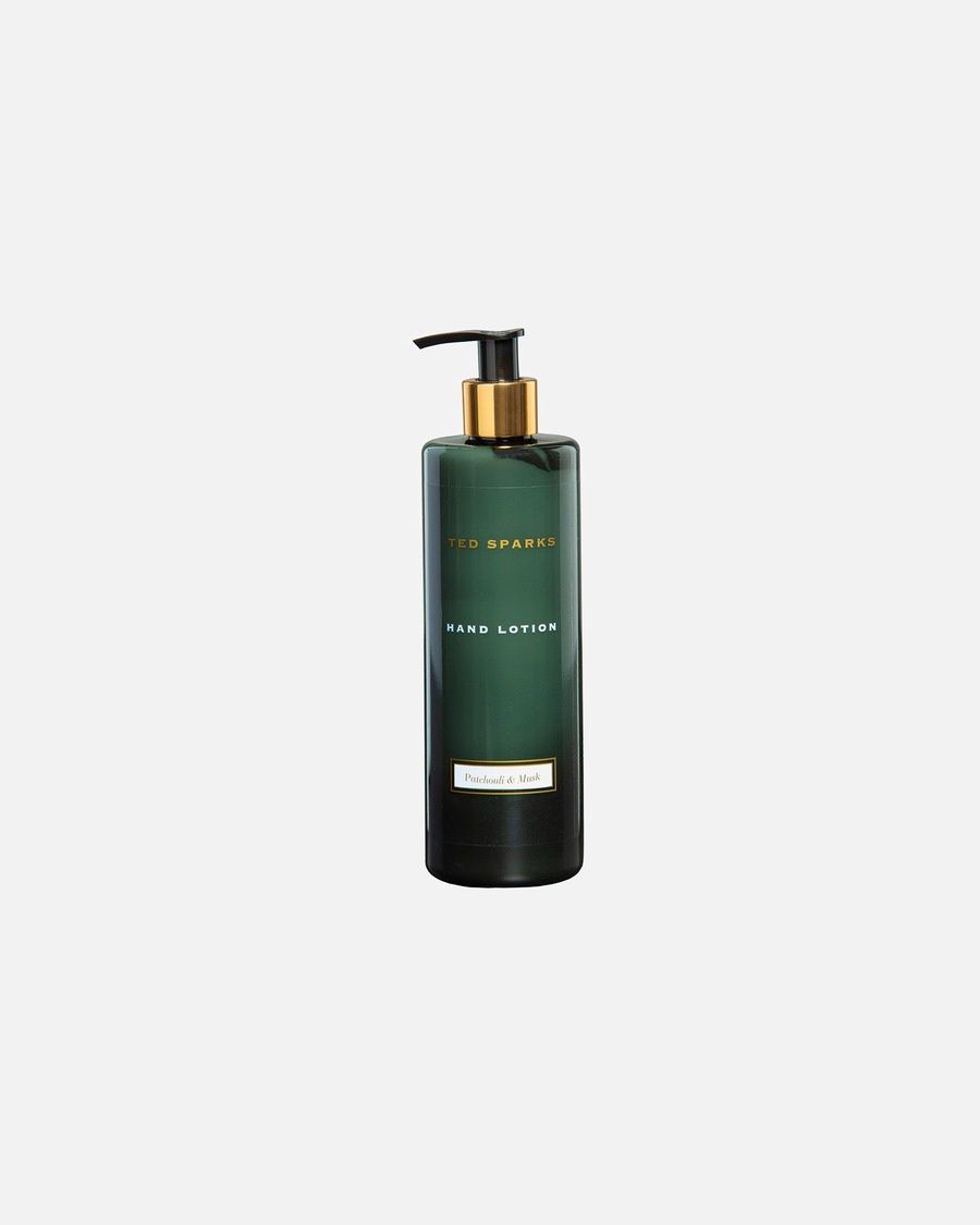 TED SPARKS - Hand Lotion - Patchouli &amp; Musk