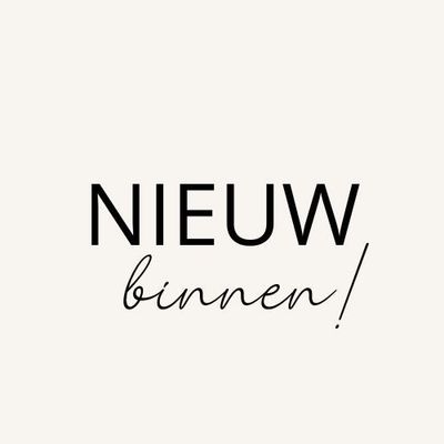 Nieuw binnen
