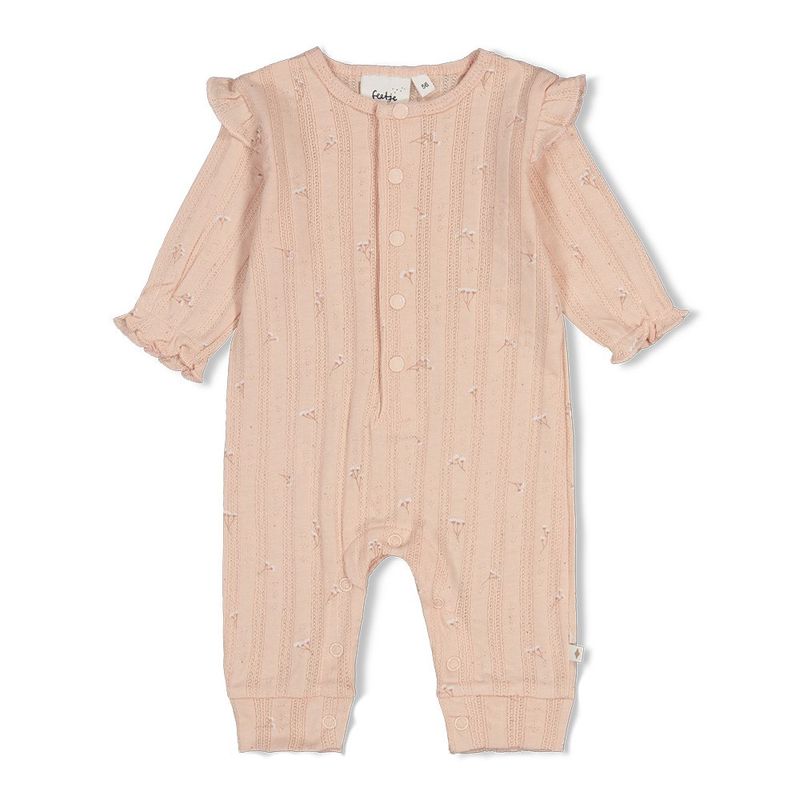 Pak pointelle rib AOP - Delicate Flower