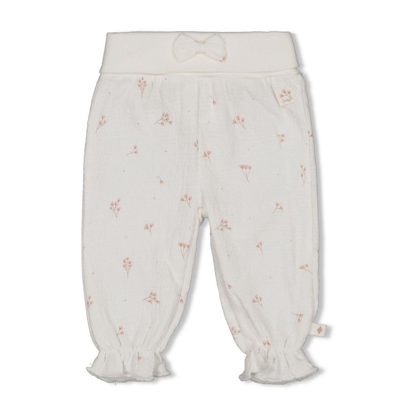 Broek crinkle AOP - Delicate Flower