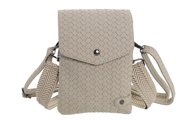 Natural telefoon- en schoudertasje Brisbane