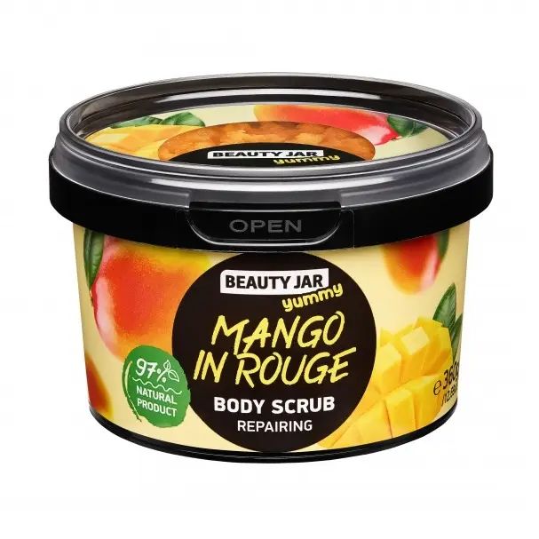 Beauty Jar body scrub mango in rouge