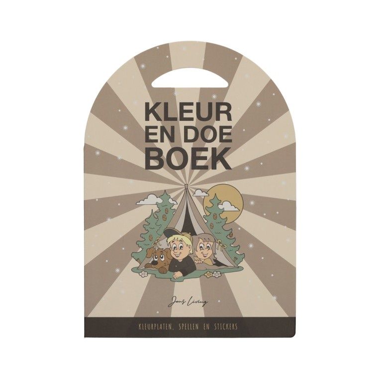 Kleur en Doe Boek Op Reis