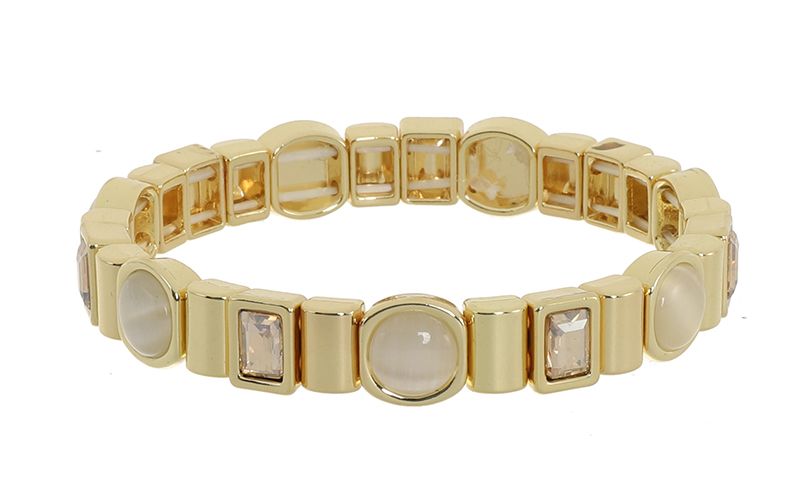 Champagne damesarmband Juno
