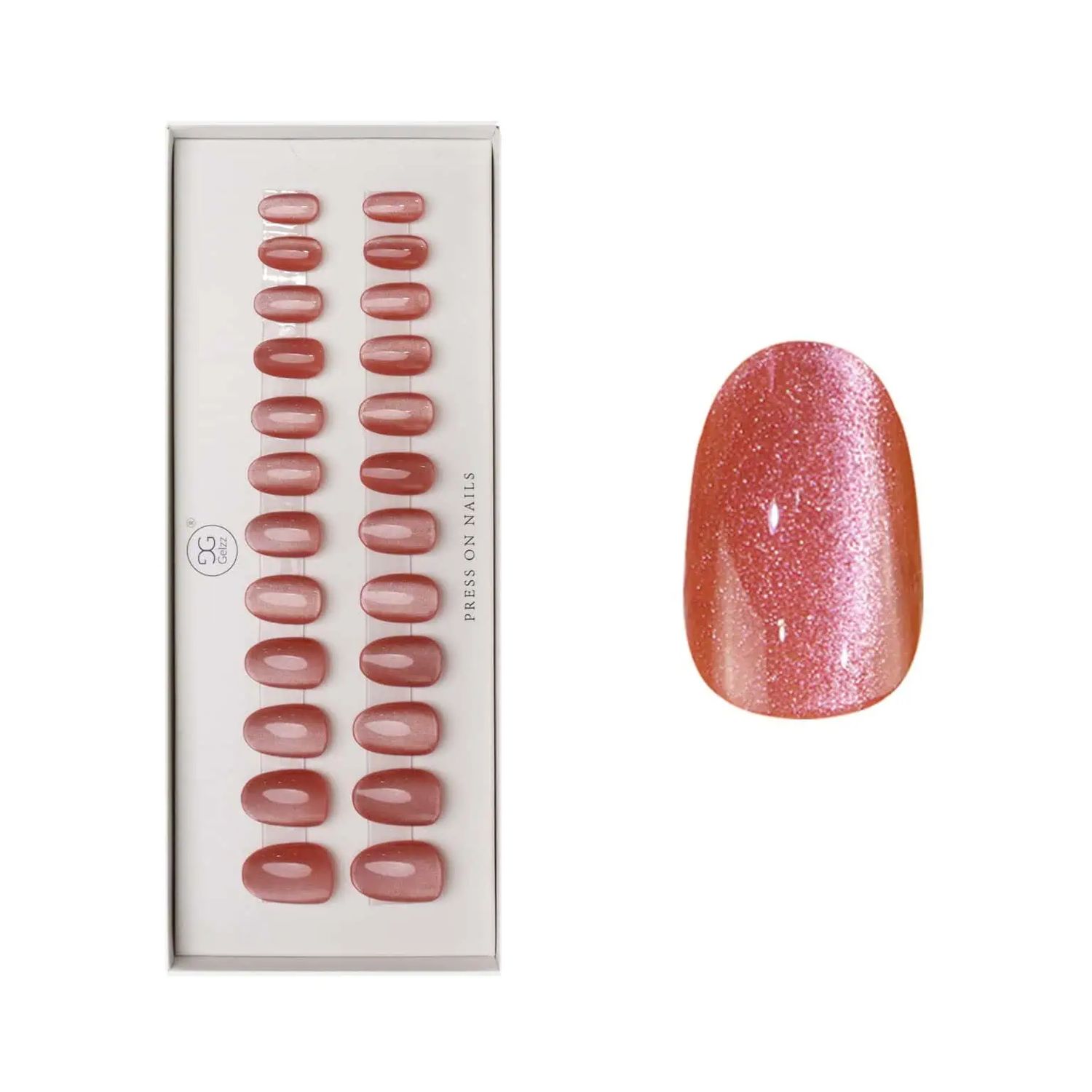 Sunset Glow Press On nails  kl.11