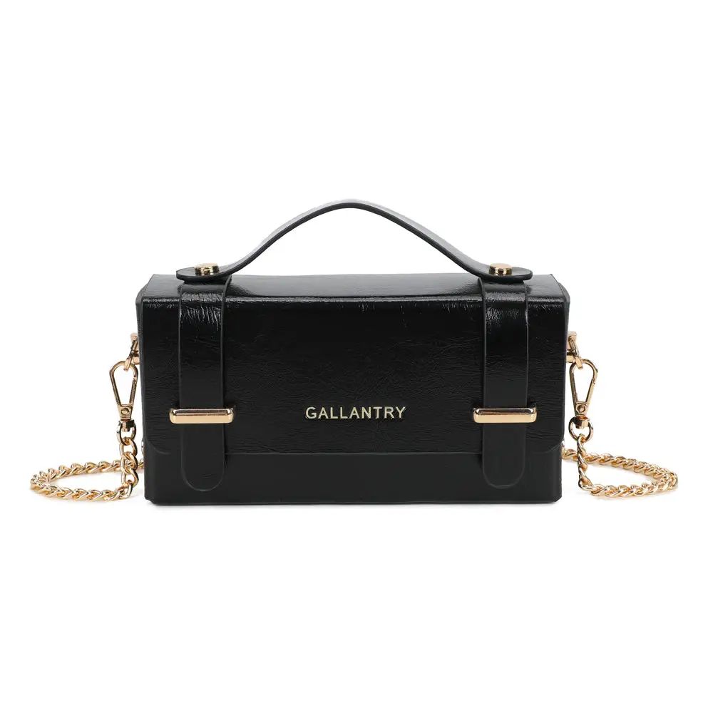 Boxy Noir handtas