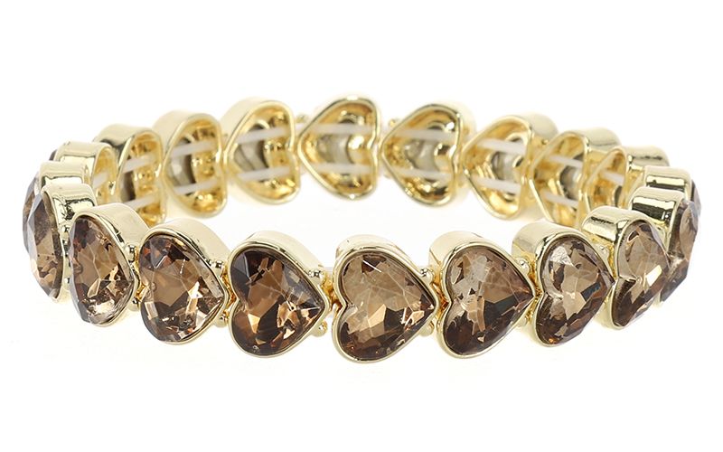 Brons damesarmband Hazel