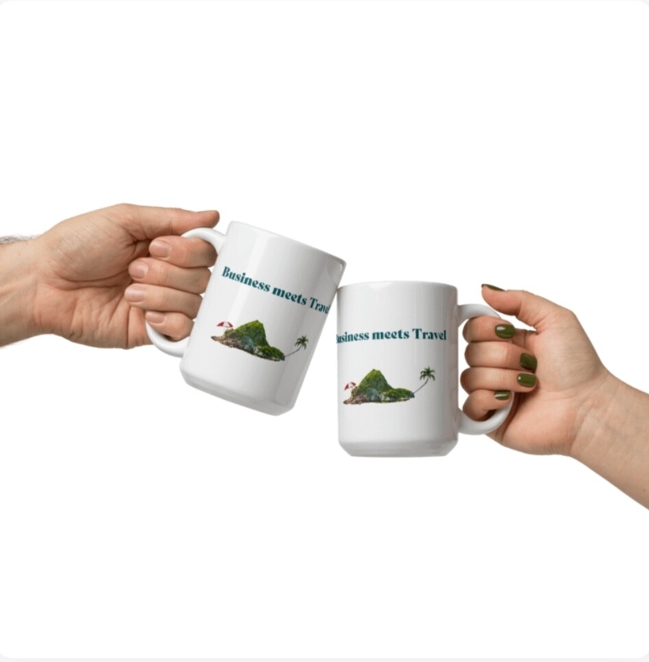 Business and Travel ceramic mug