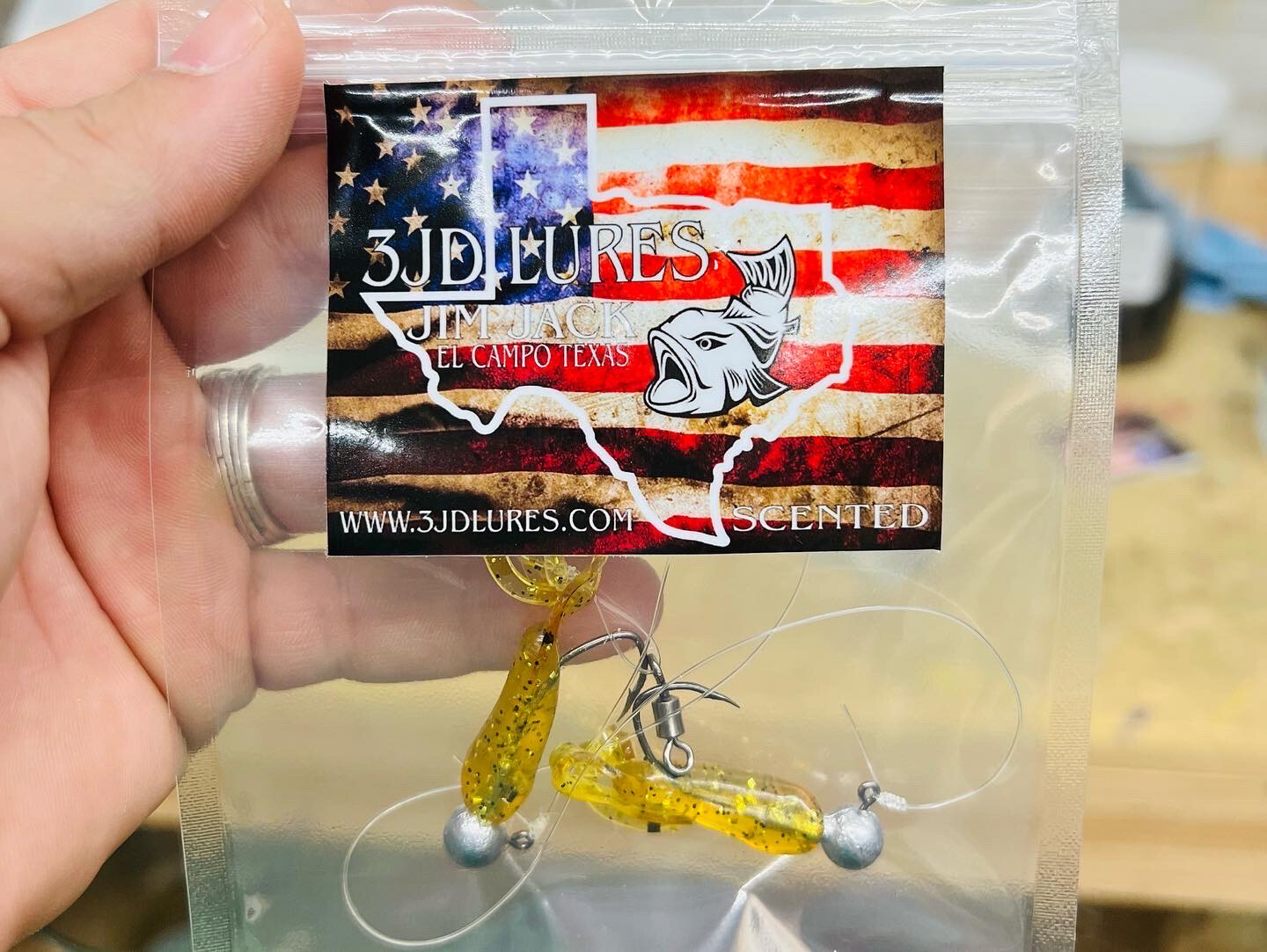 2.5” Shad Turk’s Special - Tandem Rig