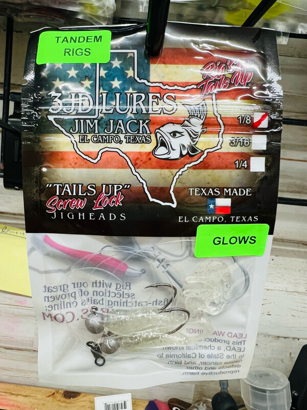 2.5” Shad Paco Glow - Tandem Rig
