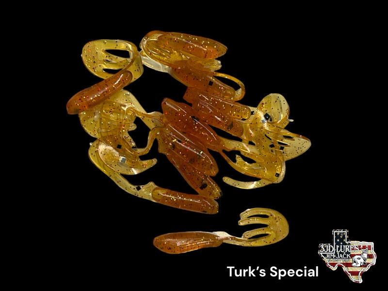 2.5” Shad Turk’s Special - 12pk
