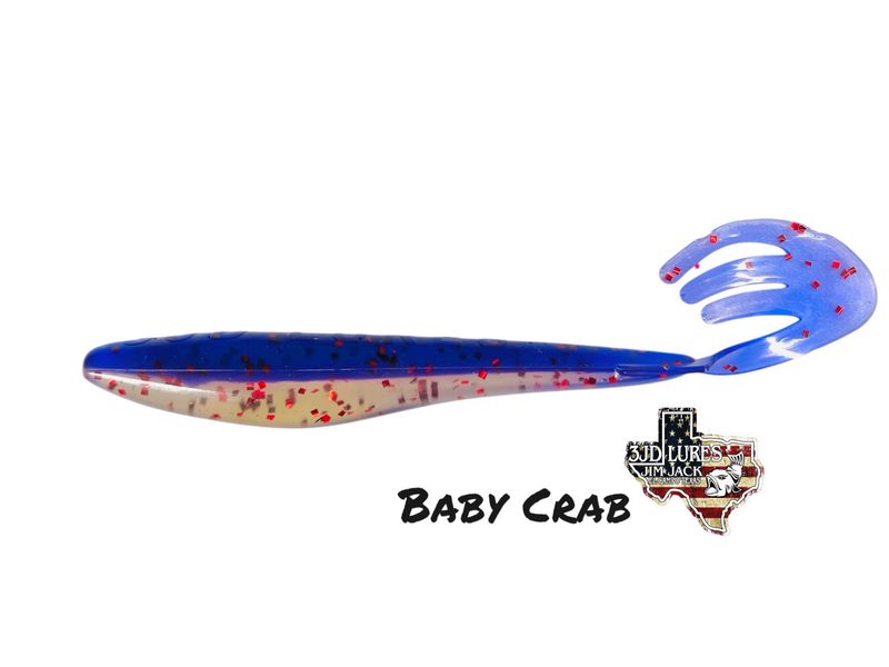 Baby Crab - 7” Shad