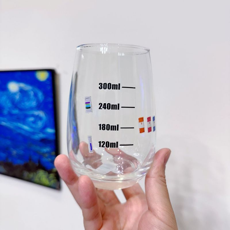 【蘇打餅水晶貼】等滲透玻璃杯(晶透白)