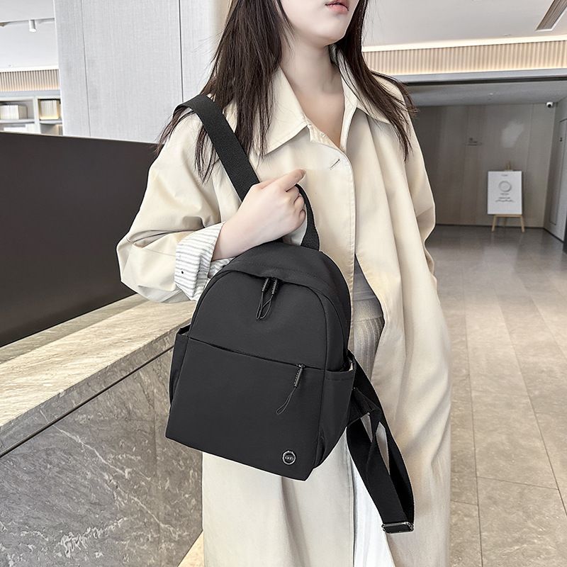 ​【預購款】防潑水尼龍布雙肩後背包｜7色可選