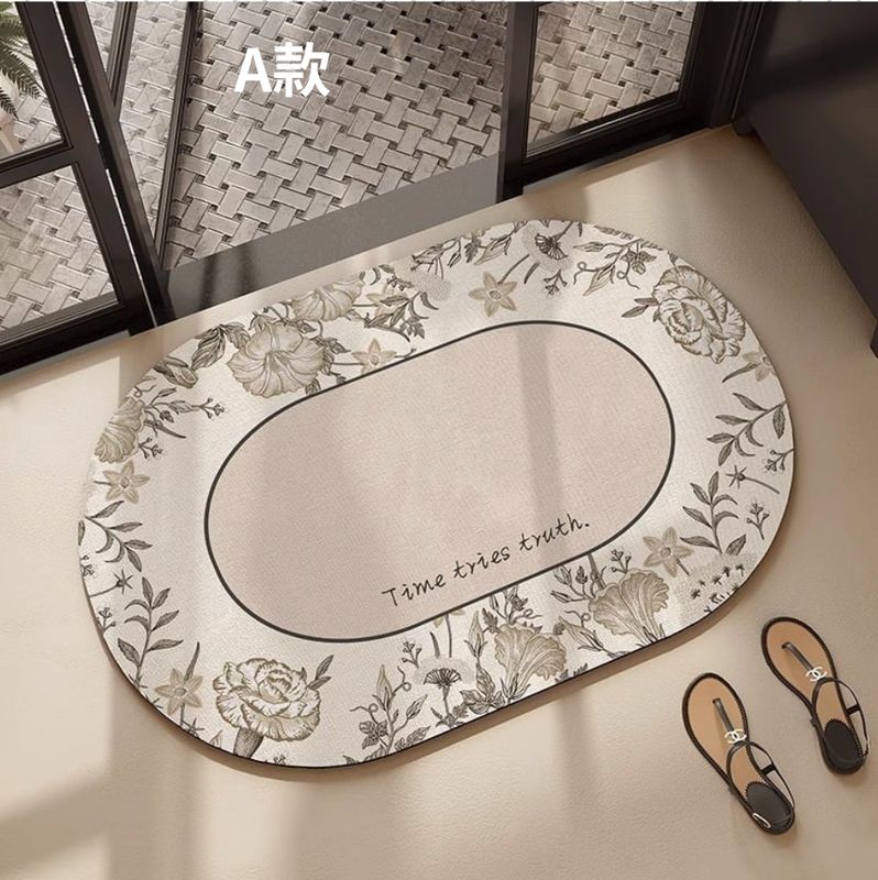 美式復古硅藻泥地墊 美式復古硅藻泥地墊