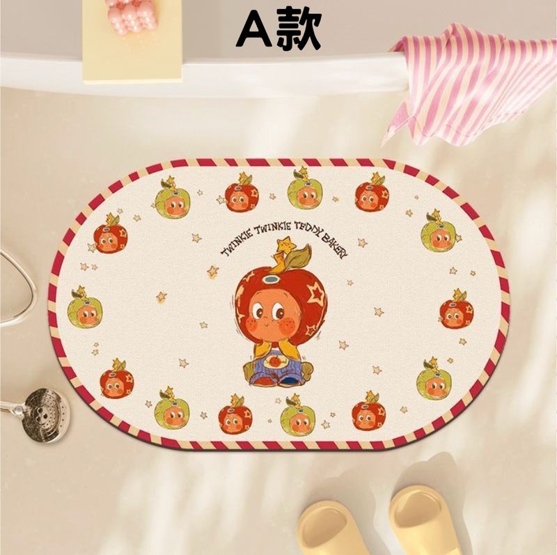 ⭐|星星人療癒系硅藻泥地墊|12款插畫任選 ⭐ ⭐|星星人療癒系硅藻泥地墊|12款插畫任選 ⭐