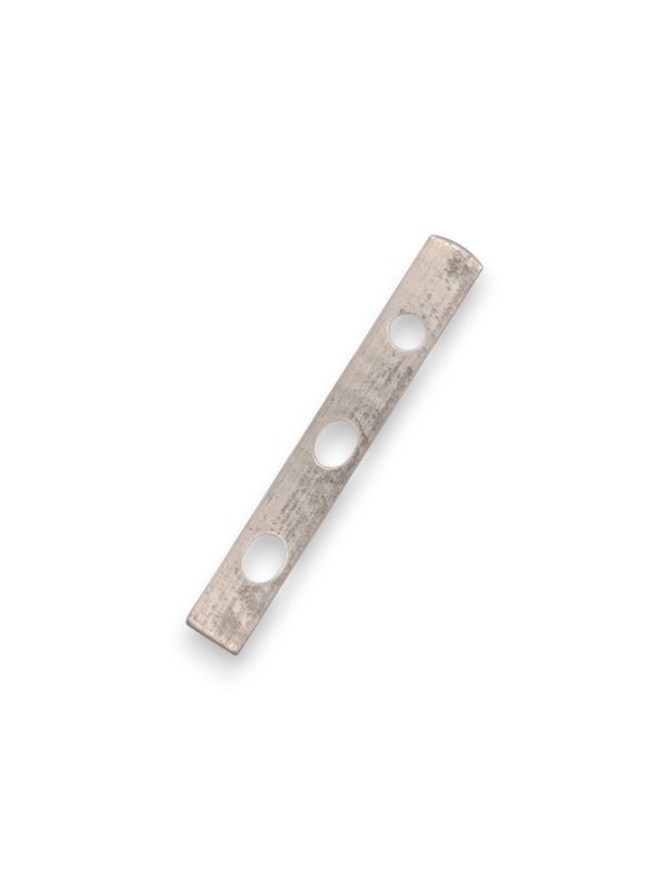 Auping Caronde Aluminium plaatje H afgerond - 11,1 cm