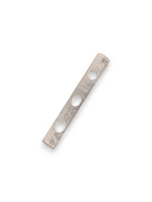 Auping Caronde Aluminium plaatje H afgerond - 11,1 cm