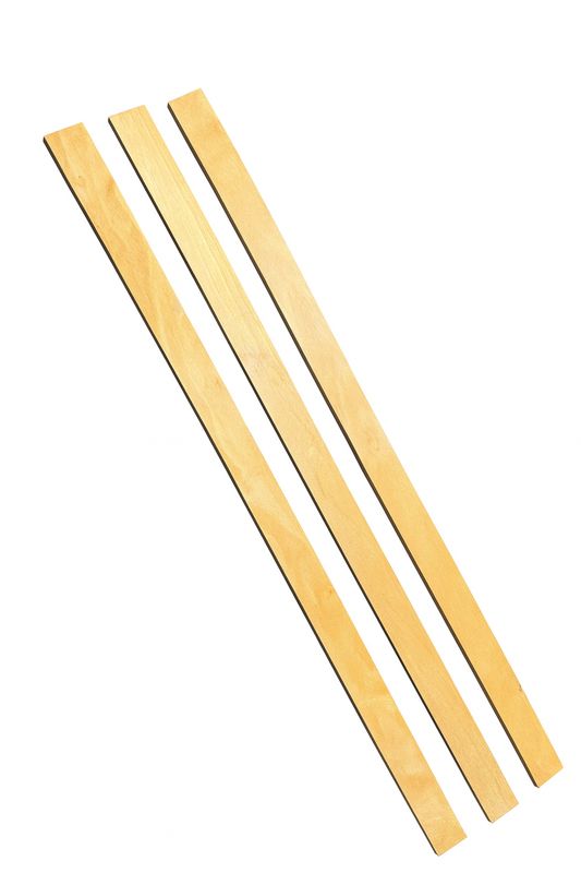 Gebogen lattenbodem latten 35x8 mm breed - 70 tot 90cm lang
