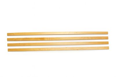 Gebogen lattenbodem latten 25x8 mm breed - 70 tot 90cm lang