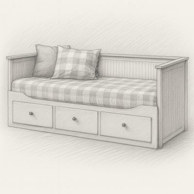 IKEA Hemnes slaapbank