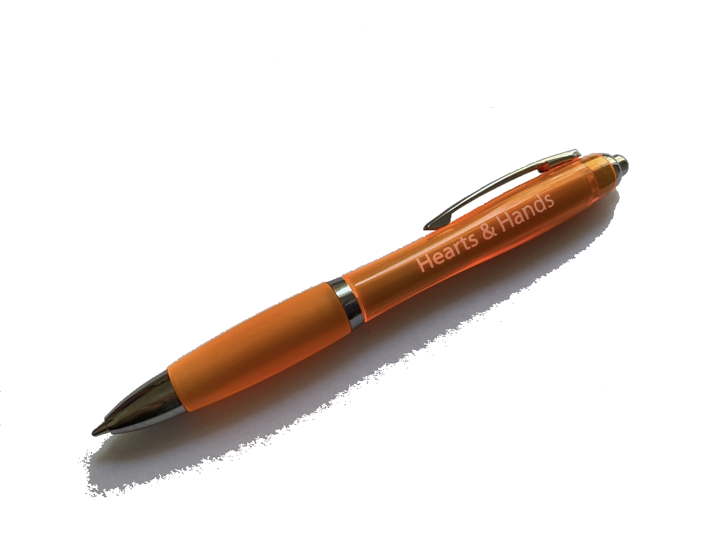 Hearts & Hands - Black Inc Pen, each Hearts & Hands - Black Inc Pen, each