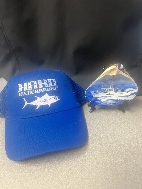 Ocean Blue Hard Merchandise Trucker Hats