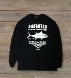 Long Sleeve Black Hard Merchandise T-Shirt