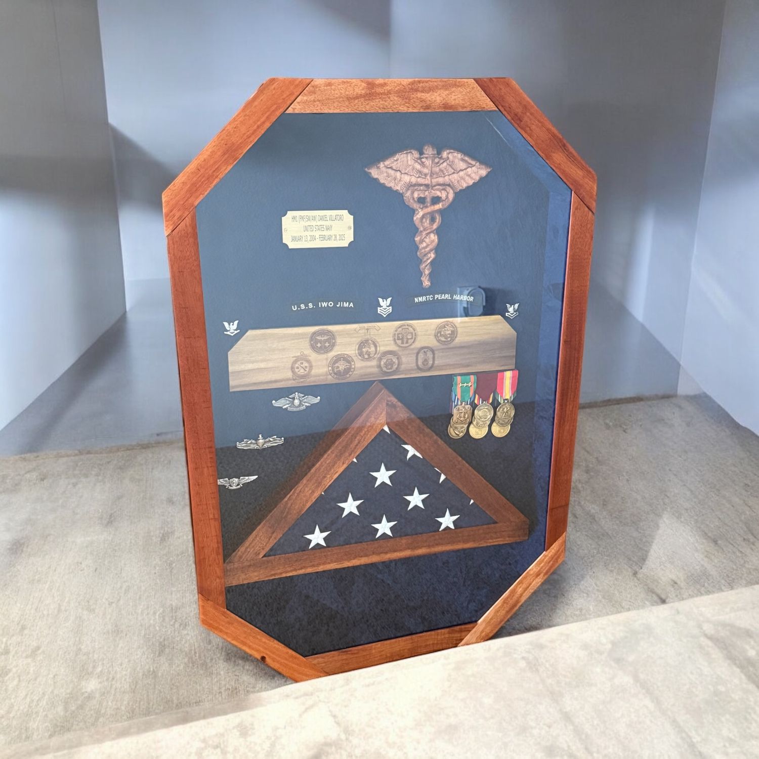 Custom Military Woodworking Order