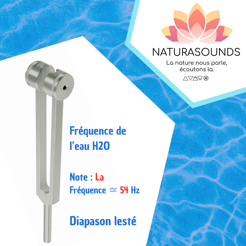 Diapason H2O - La - 54 Hz
